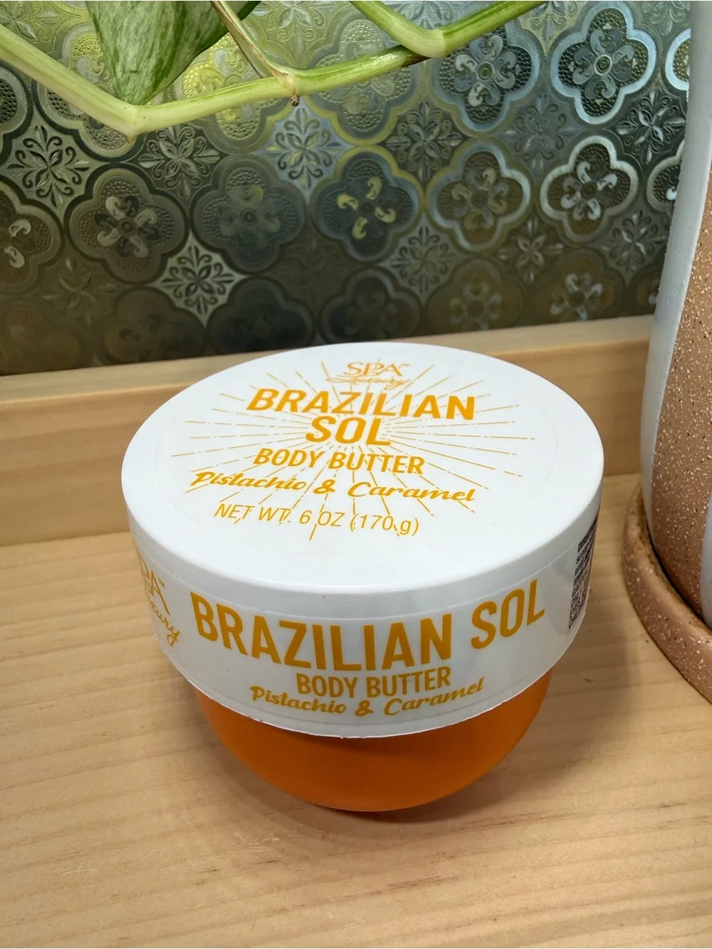 BRAZILIAN SOL Pistachio & Caramel Body Butter New